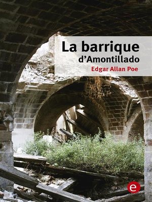 cover image of La barrique d'Amontillado